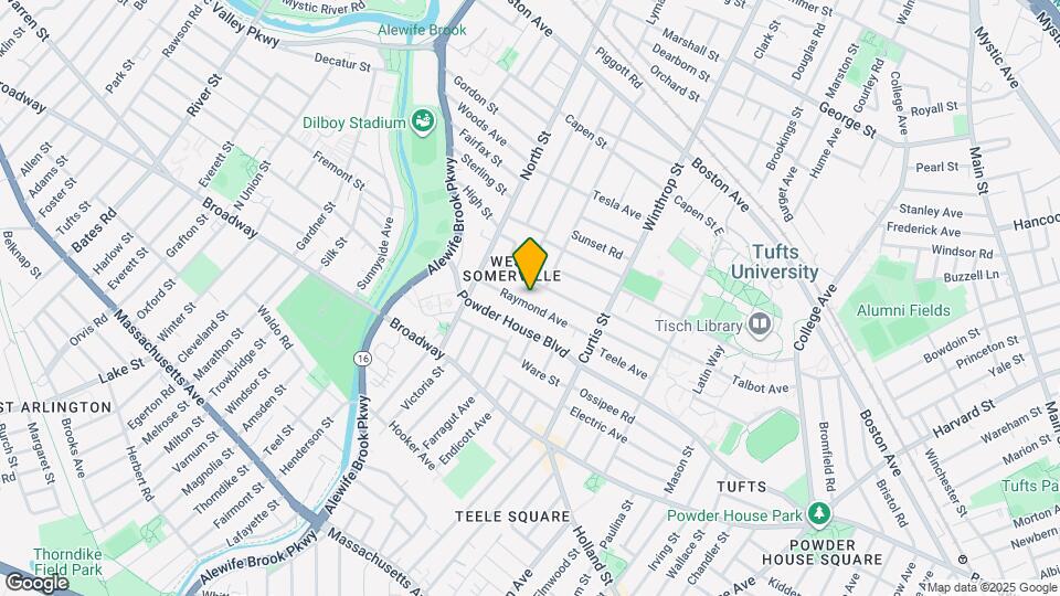 63 Raymond Ave, Unit 2 Map and Location Details