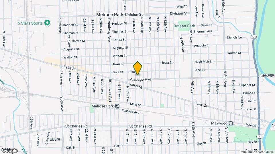 705 N 16th Ave, Unit 1 Mapa y Detalles de la Ubicación