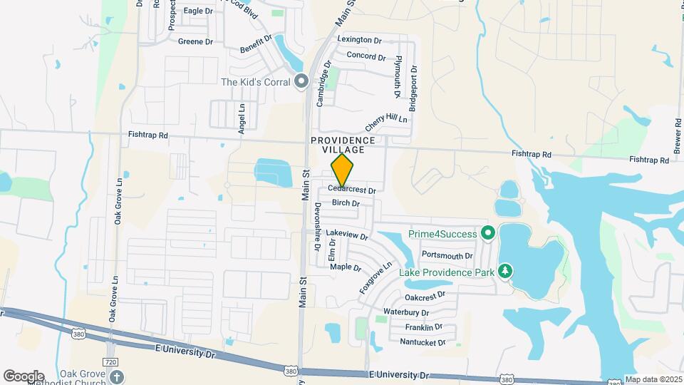 9840 Cedarcrest Dr Map and Location Details