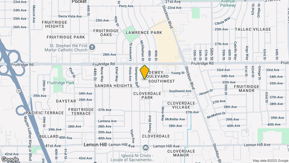 5735 Falconer Way Map and Location Details