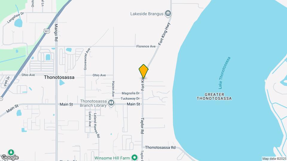 11921 Fort King Hwy Map and Location Details