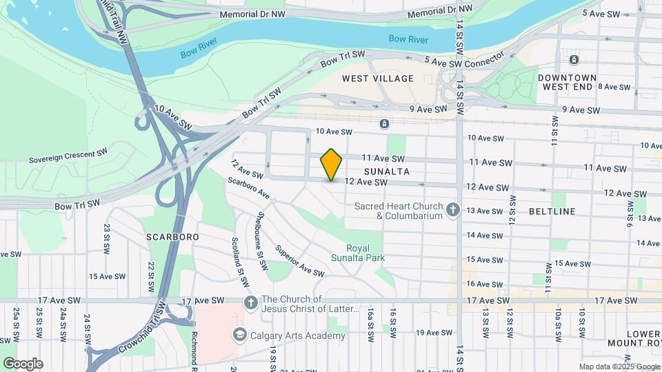 1815 12th Ave SW Map and Location Details