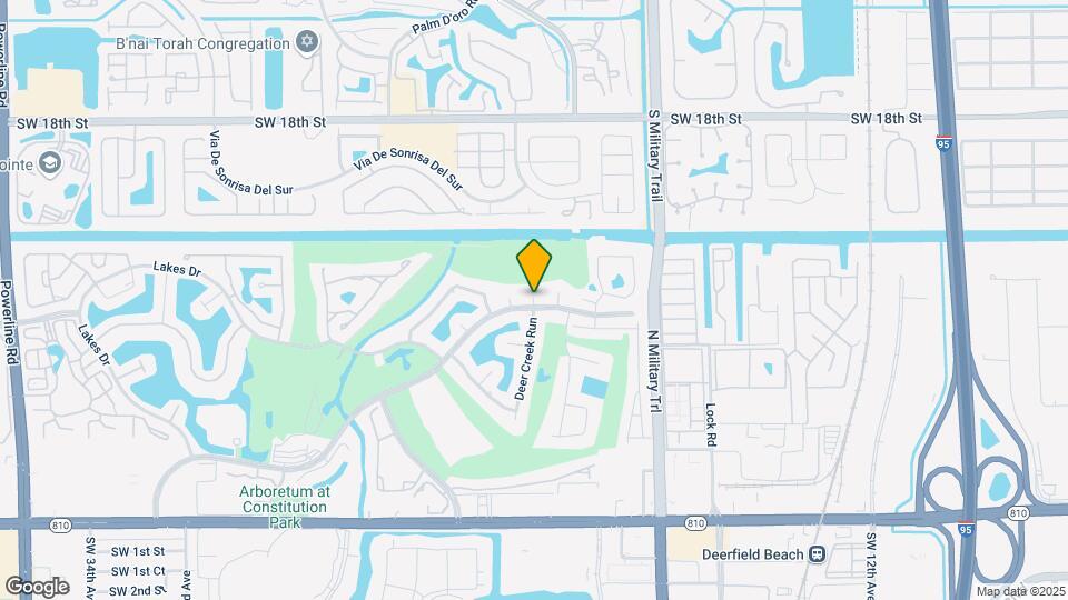 624 Deer Creek Blvd Map and Location Details