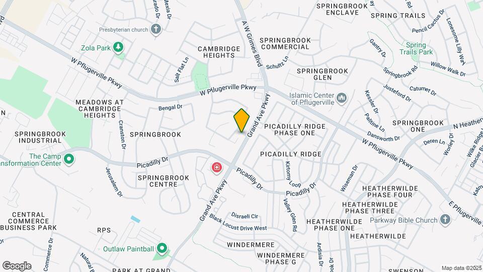 1301 Coral Cay Ln Map and Location Details