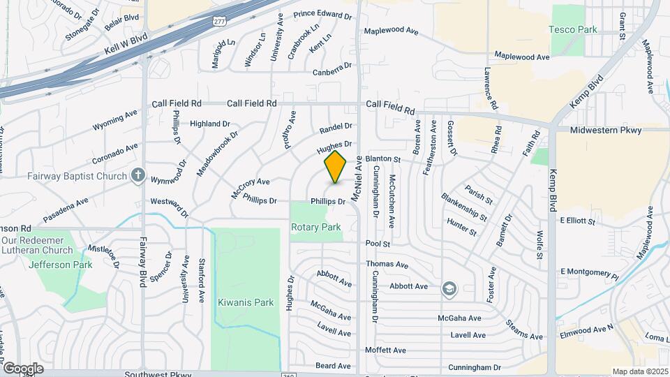 4109 Rubsam St Map and Location Details