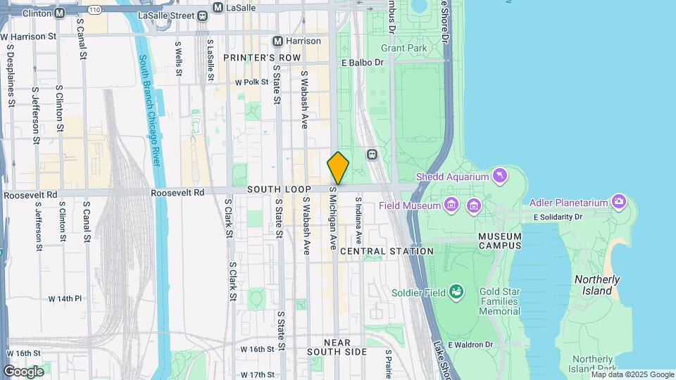 1209 S Michigan Ave Mapa y Detalles de la Ubicación