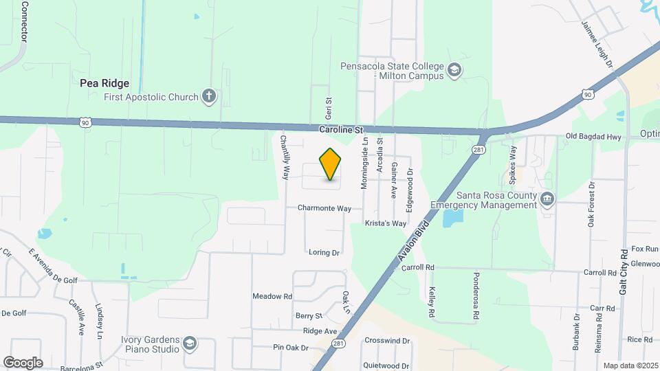 5354 Cherub Cir Map and Location Details