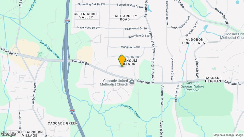 3202 Kingsdale Dr SW Map and Location Details