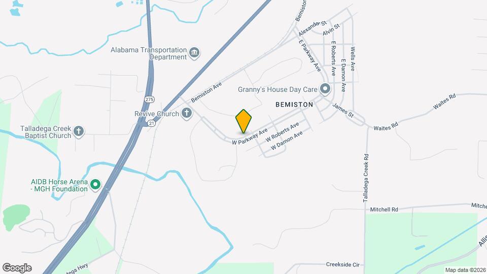 307 W Parkway Ave Map and Location Details