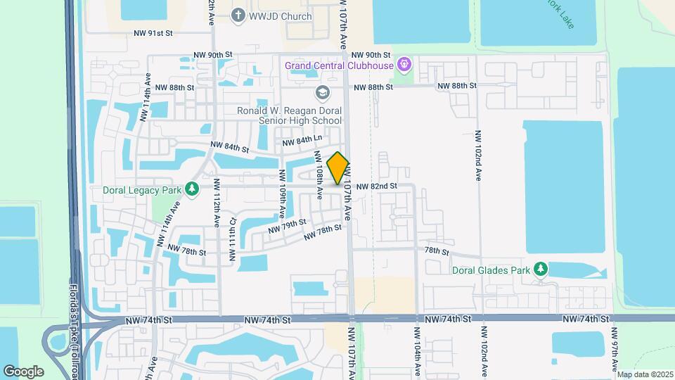 10727 NW 81st Ln Map and Location Details