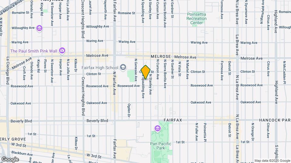 516 Spaulding Ave Mapa y Detalles de la Ubicación