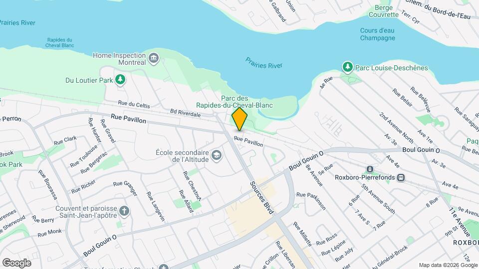 11781 Pavillon Rue Map and Location Details