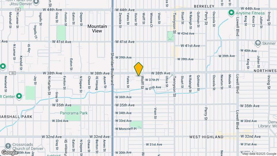 3781 Wolff St Map and Location Details