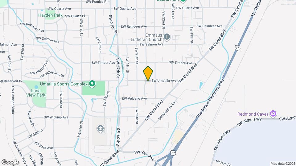 2346 SW Umatilla Ave Map and Location Details