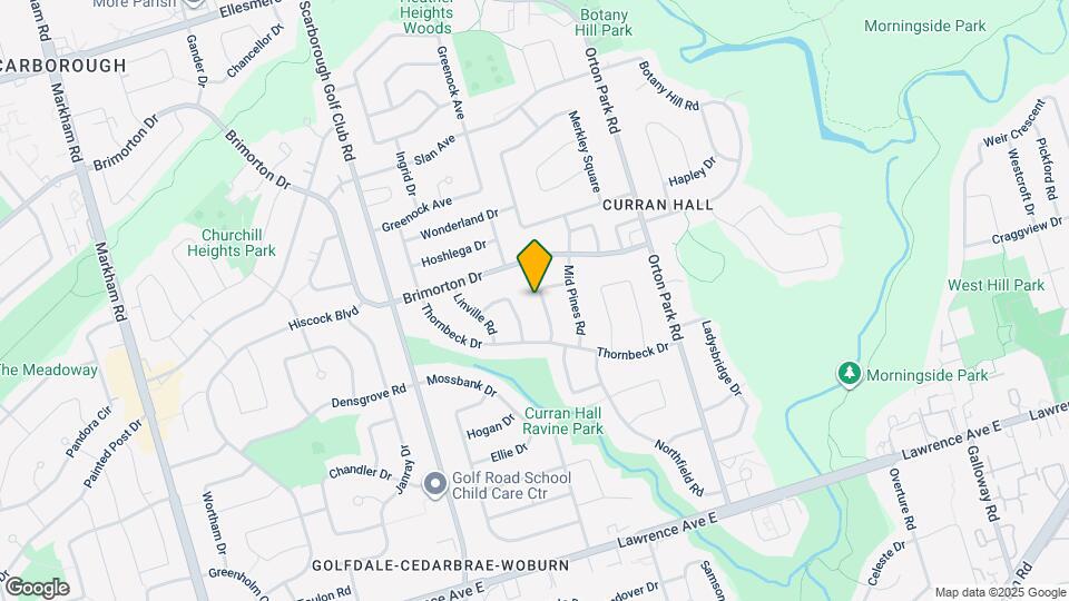 16 Lakeland Crescent Map and Location Details