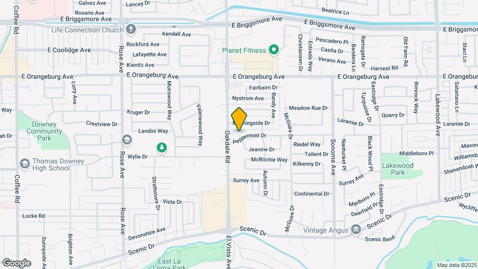 2213 Peppermint Dr Map and Location Details