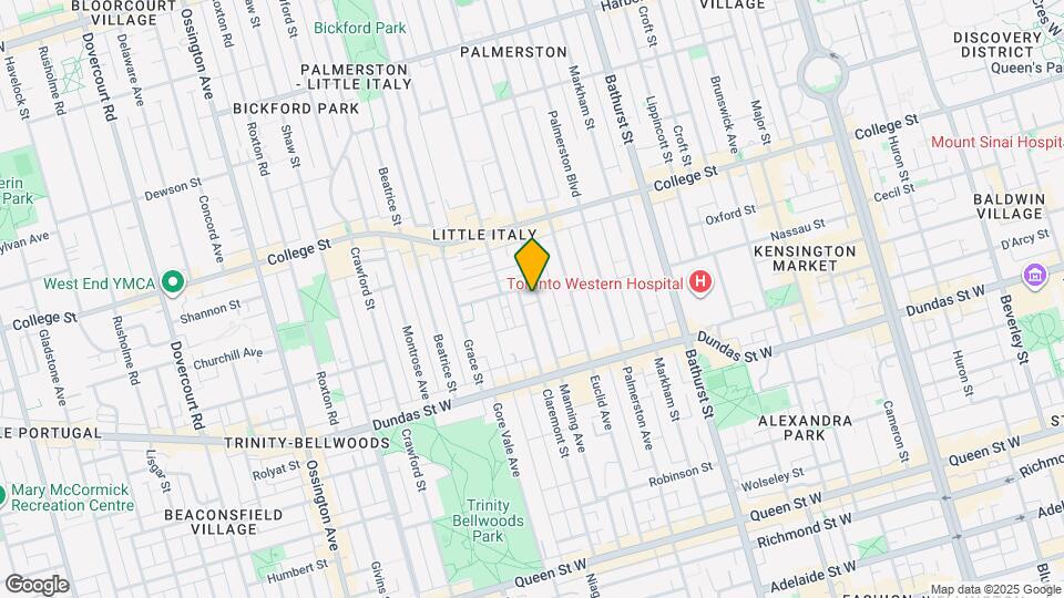 280 Manning Ave Map and Location Details