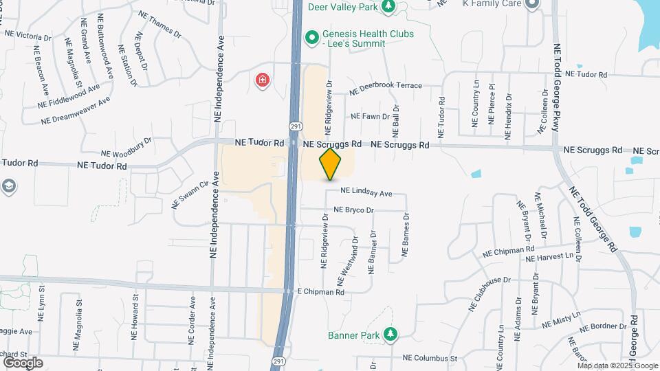 1008 NE Lindsay Ave Map and Location Details