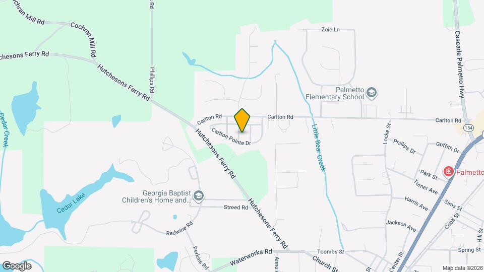814 Carlton Pointe Terrace Mapa y Detalles de la Ubicación