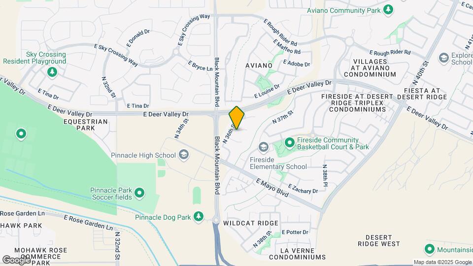 3603 E Salter Dr Map and Location Details