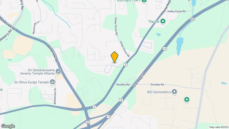 1960 Lexington Ln Map and Location Details