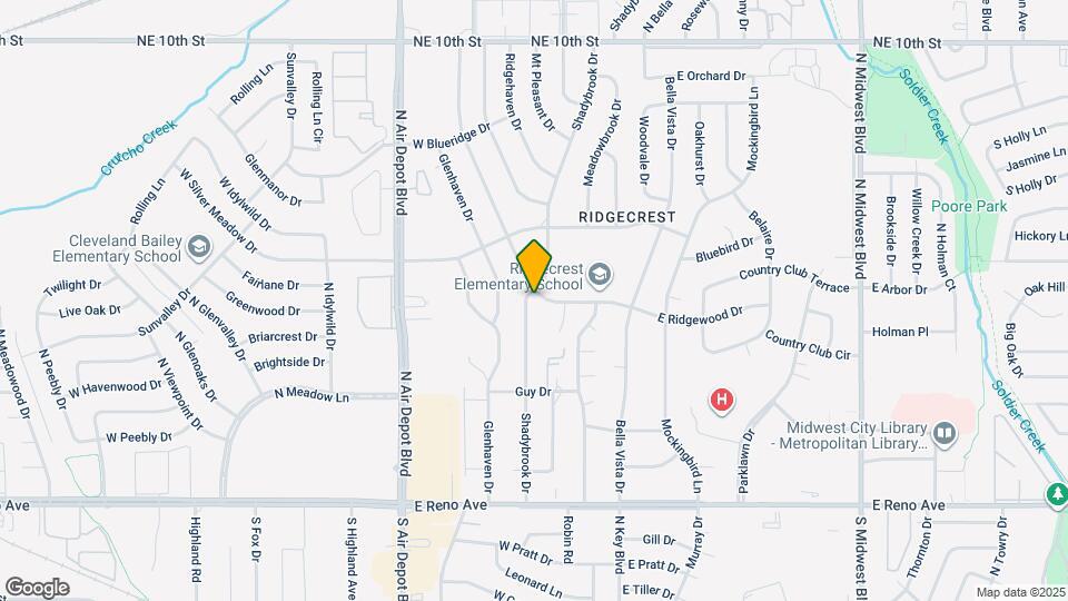 3120 Shadybrook Dr Map and Location Details