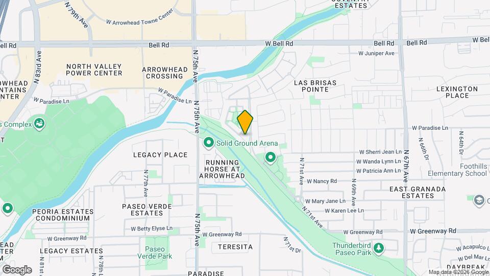 7314 W Monte Cristo Ave Map and Location Details