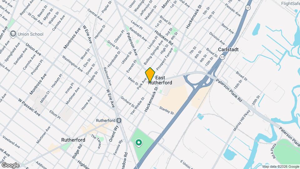 7 Edison Pl, Unit 2nd Floor Apartment Map and Location Details