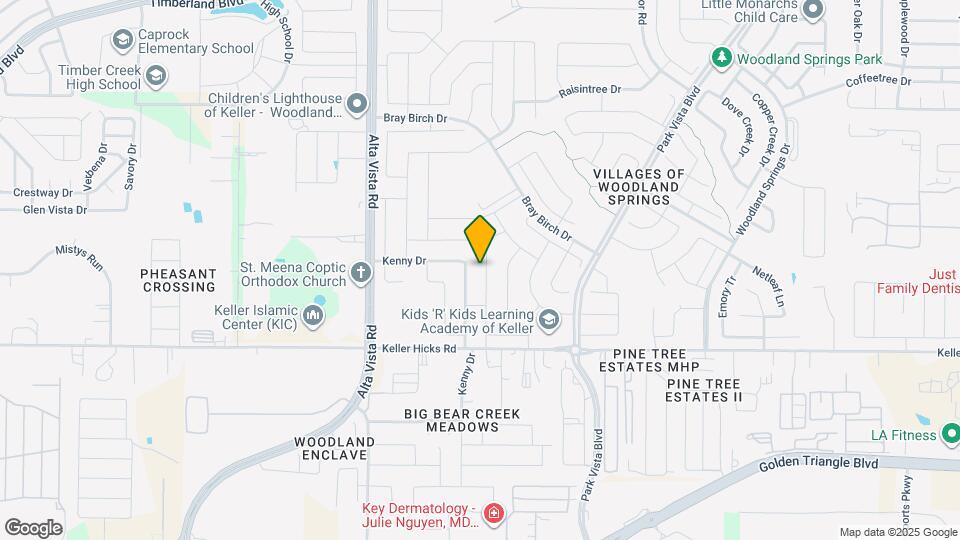 11701 Pheasant Creek Dr Map and Location Details