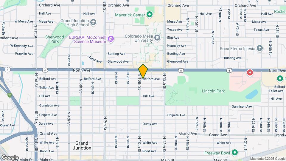 1013 Belford Ave Map and Location Details