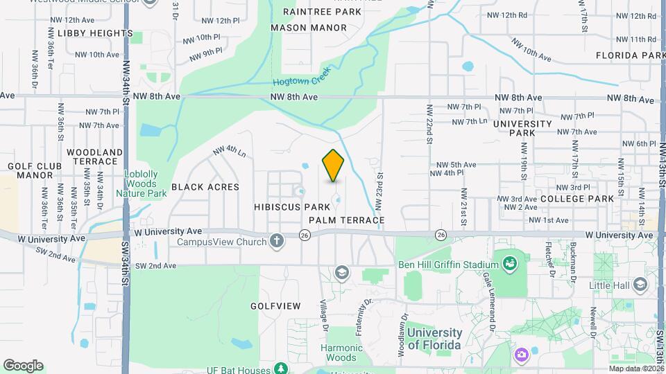 318 NW 24th St Map and Location Details