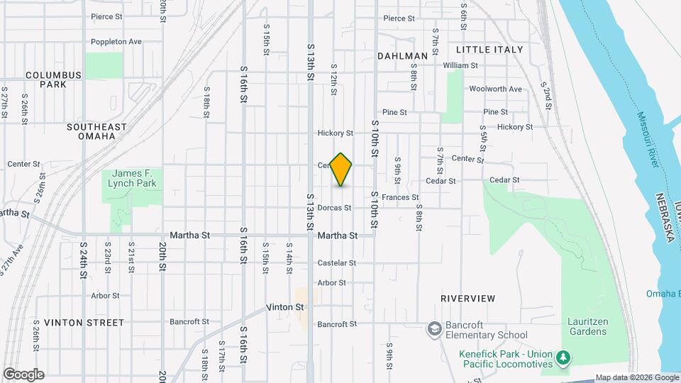 1937 S 12th St Map and Location Details