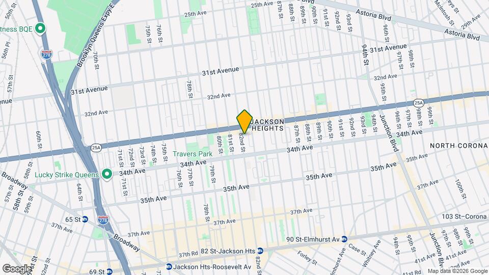 3321 82nd St Map and Location Details