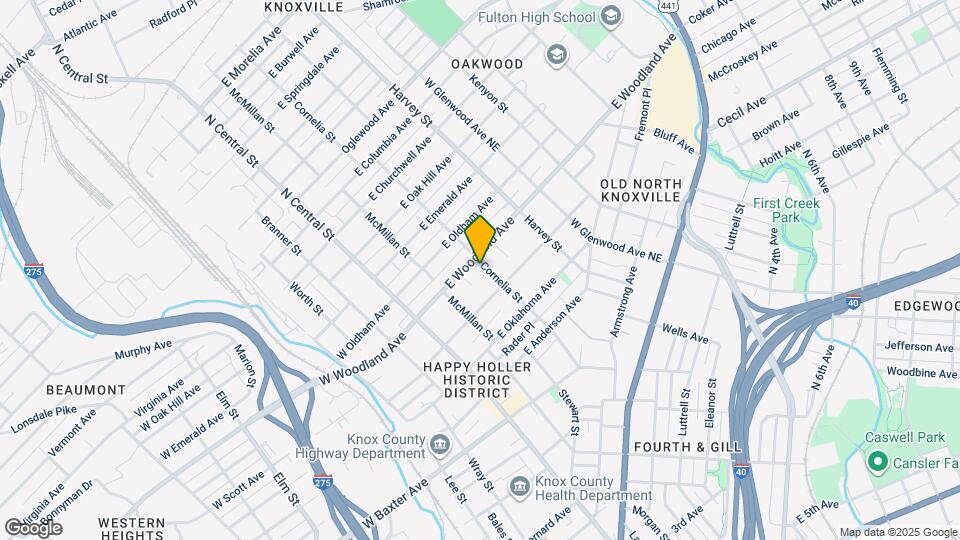 1427 Cornelia St Map and Location Details