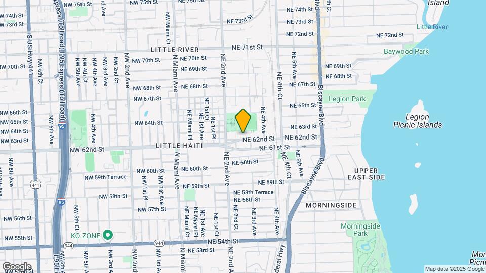 Little Haiti Gateway Map and Location Details