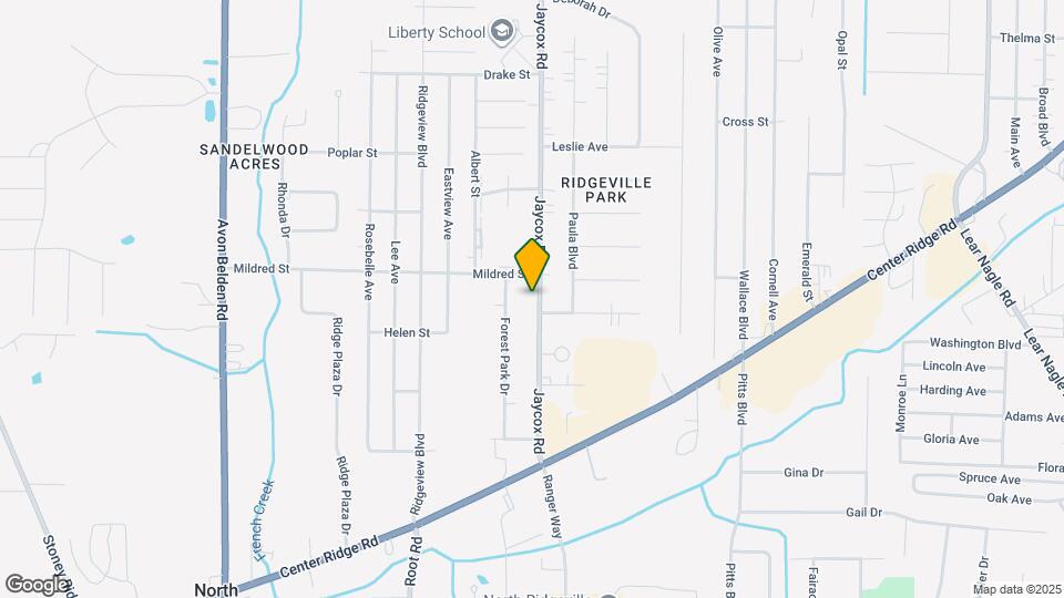 6192 Jaycox Rd Map and Location Details