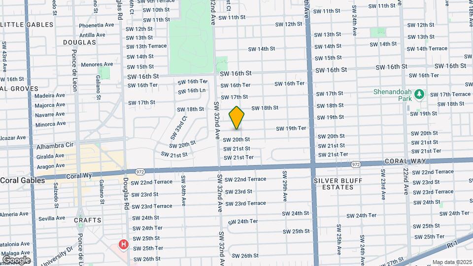 3110 SW 19th Ter Map and Location Details