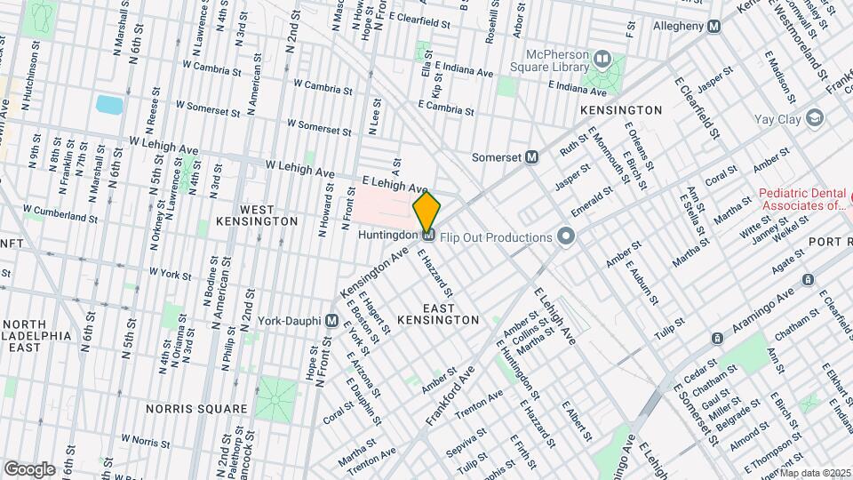 1802 E Huntingdon St Map and Location Details