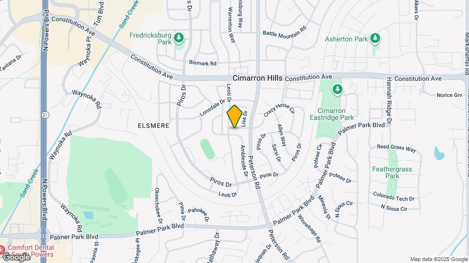 2185 Ambleside Dr Map and Location Details