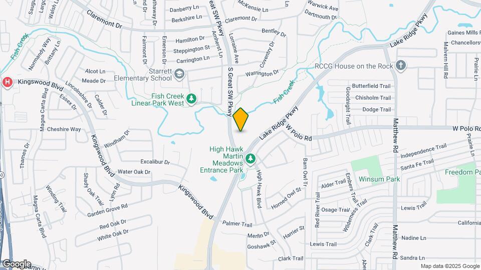 4700 Lake Ridge Pky Map and Location Details