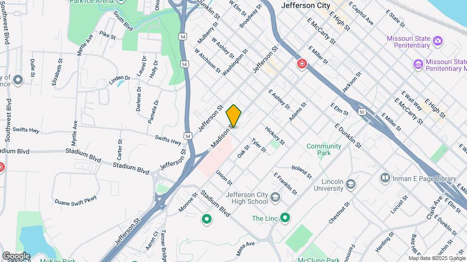 1015 Madison St Jefferson City MO Apartments and Nearby Jefferson City