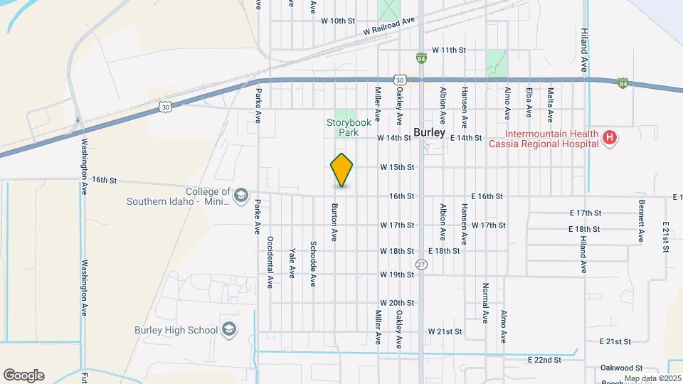 1559 Burton Ave Map and Location Details