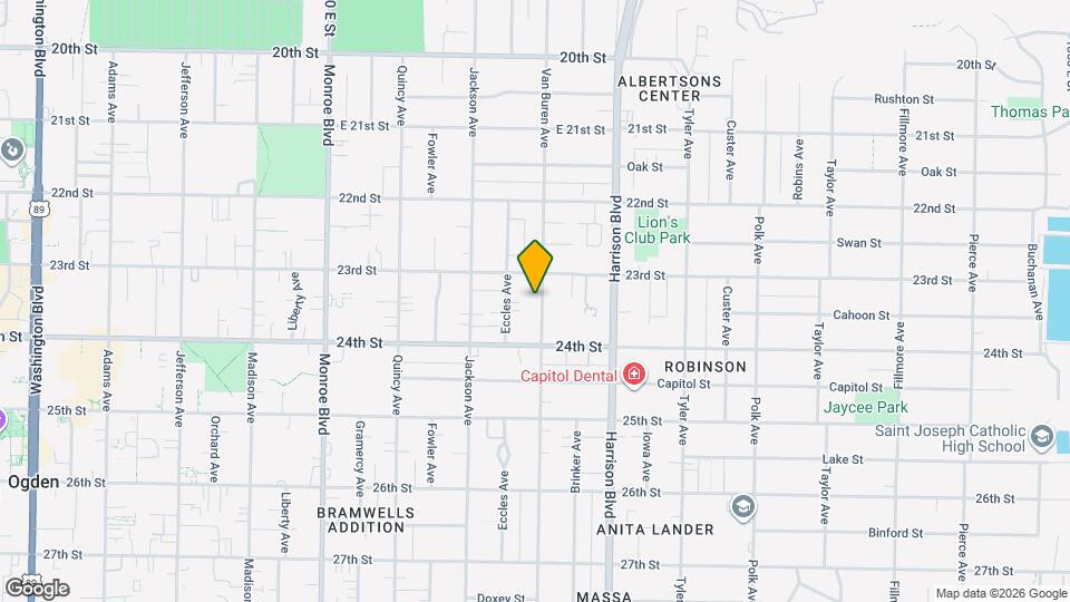 2329 Van Buren Ave, Unit 2329 Map and Location Details