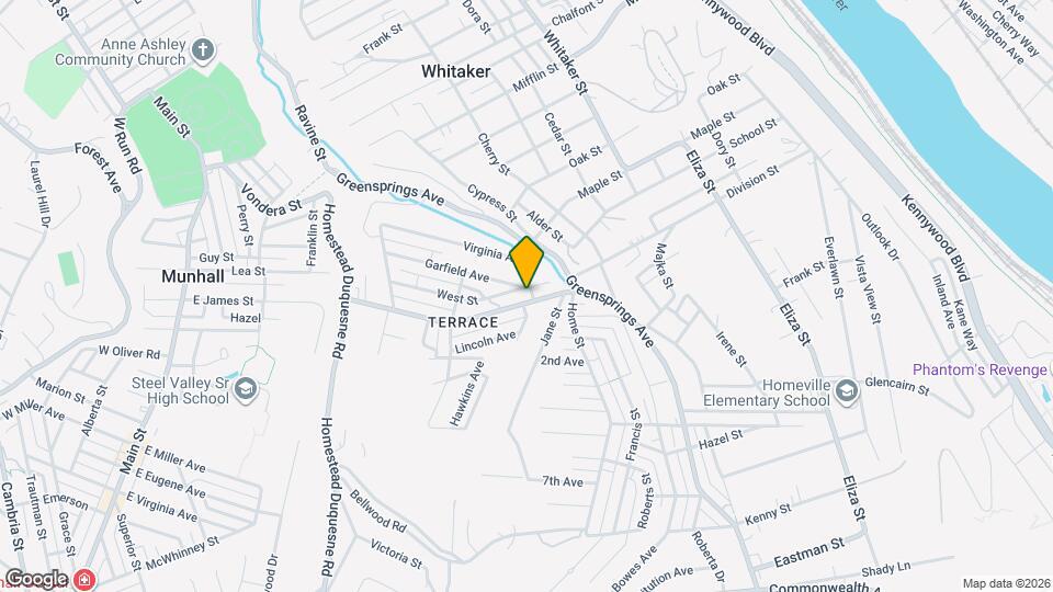 3431 Duquesne Ave Mapa y Detalles de la Ubicación