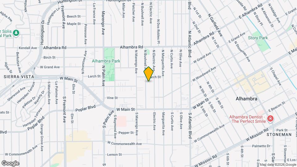 210 S Bushnell Ave, Unit 210.5 Mapa y Detalles de la Ubicación