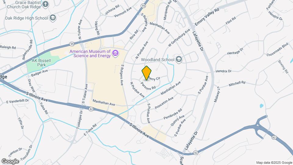 119 Parsons Rd Map and Location Details