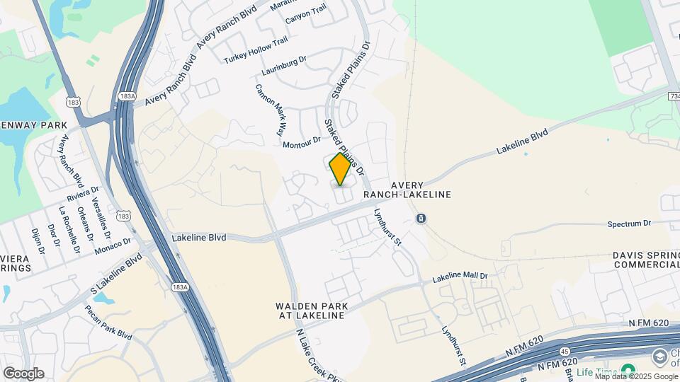 10906 Brazoria Ln Map and Location Details
