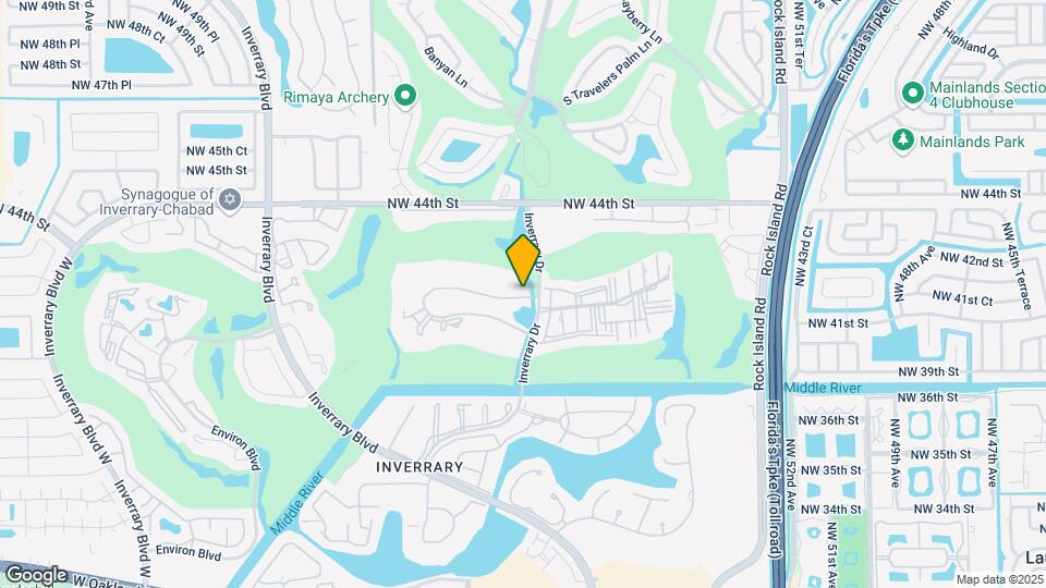 5961 N Falls Cir Dr Map and Location Details
