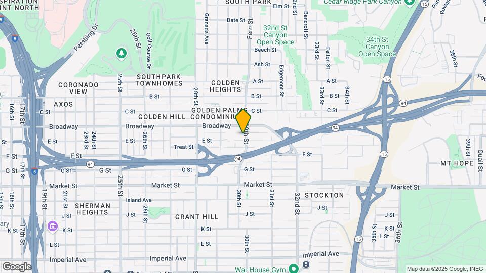 2984 E St Map and Location Details