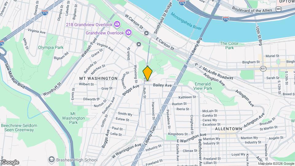 13-15-15 Bailey Ave Map and Location Details